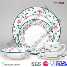 Juego de cena decorativo de porcelana (juego de 30)